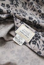 spring garden silk skirt