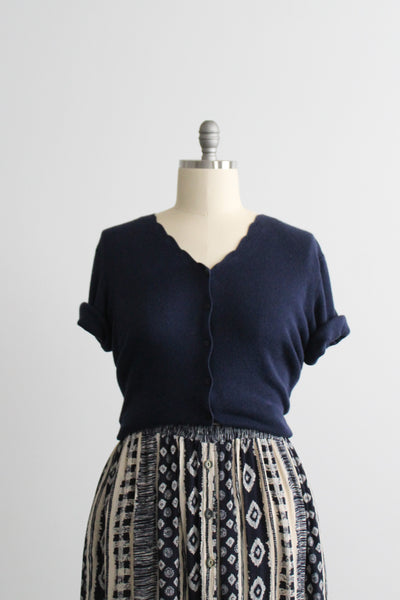 dusklight knit button up