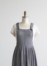 winter picnic pinafore