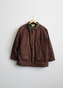 walnut ll bean barn coat