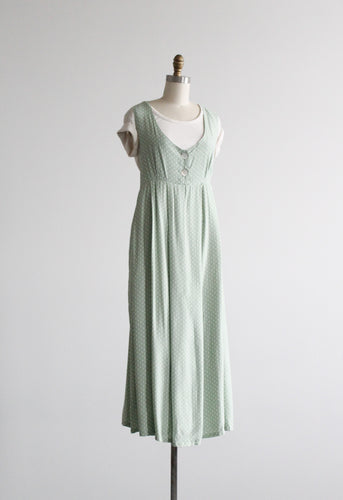 sage dot sundress