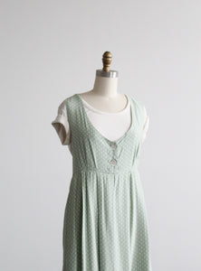 sage dot sundress