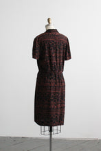 tortoiseshell silk dress