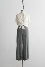 gingham lounge trousers (l/xl)