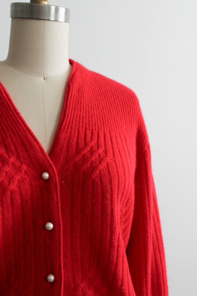 tomato angora button up