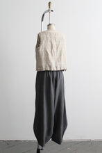loomlight linen crop top