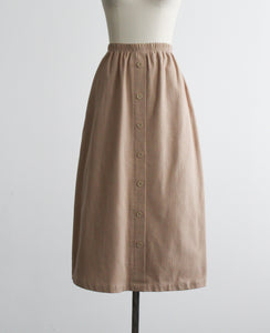 wheaten midi skirt