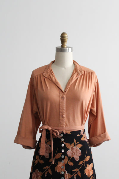 rosewood peasant blouse