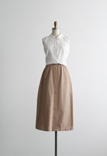 wheaten midi skirt