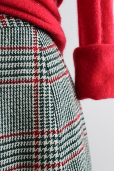 spruce wool maxi skirt