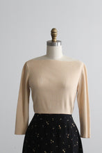 almond rib knit tee