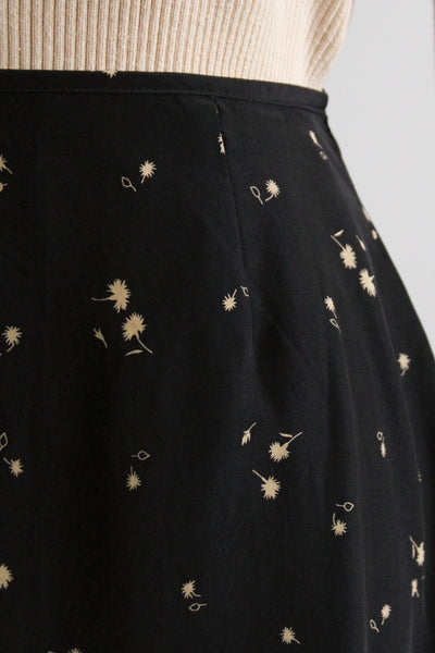 thistledown silk skirt