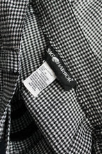 high rise gingham trousers (m)