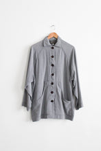 gingham chore coat (m/l)