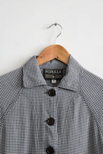 gingham chore coat (m/l)