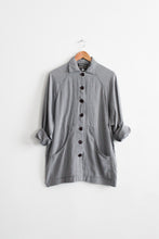 gingham chore coat (m/l)