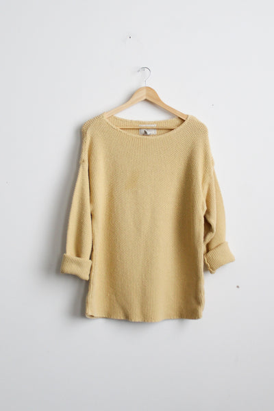dandelion cotton sweater