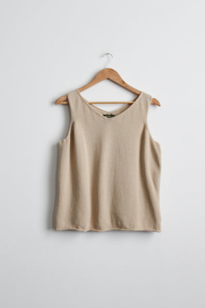 fawn knit tank