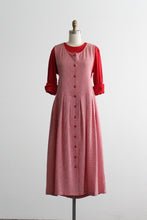 cardinal gingham market dress