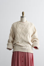 diamond knit rory sweater
