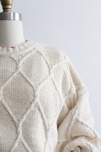 diamond knit rory sweater