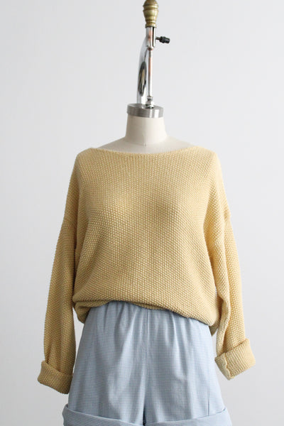 dandelion cotton sweater