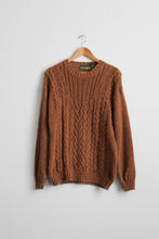 clay cable knit sweater