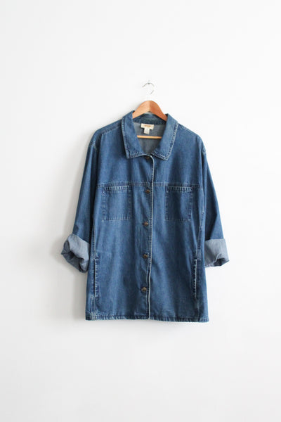 denim chore coat (2X)