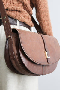 whiskey leather bag