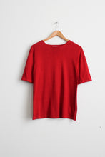 orchard silk knit tee