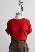 orchard silk knit tee