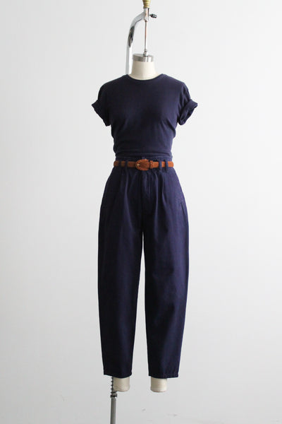 night sky cotton trousers