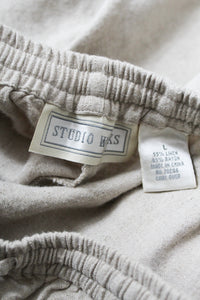 natural linen trousers