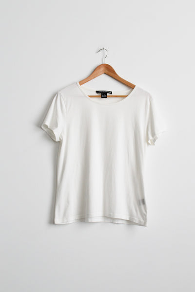 cloudwhite cotton tee