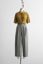 citrine silk button up