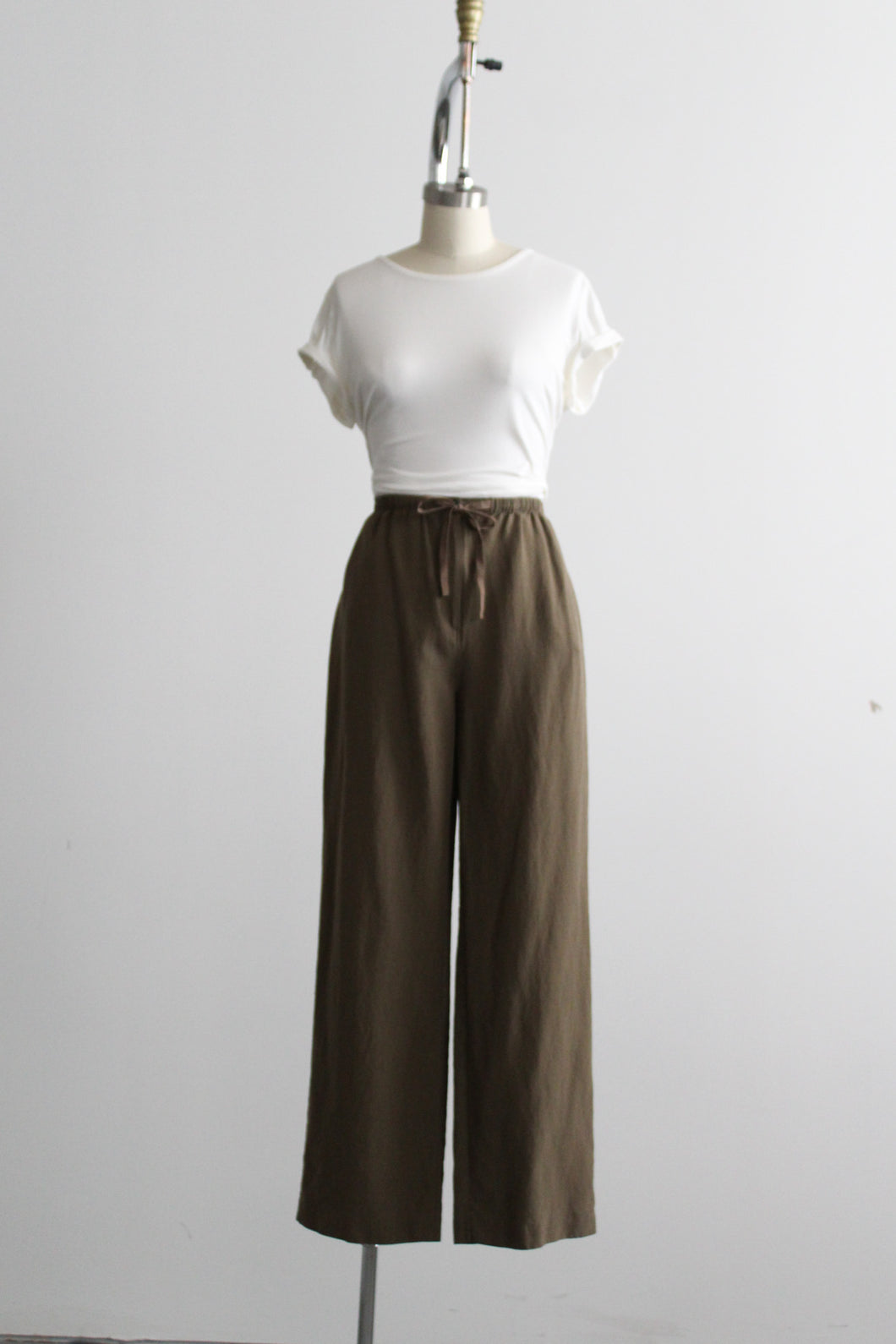 sagebrush silk trousers