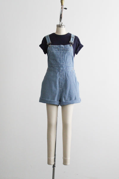 windowpane check overalls
