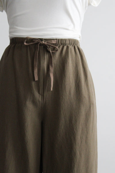 sagebrush silk trousers