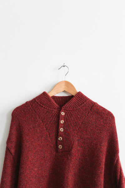 hearthglow wool sweater (xl)