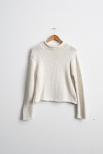 cotton parchment sweater
