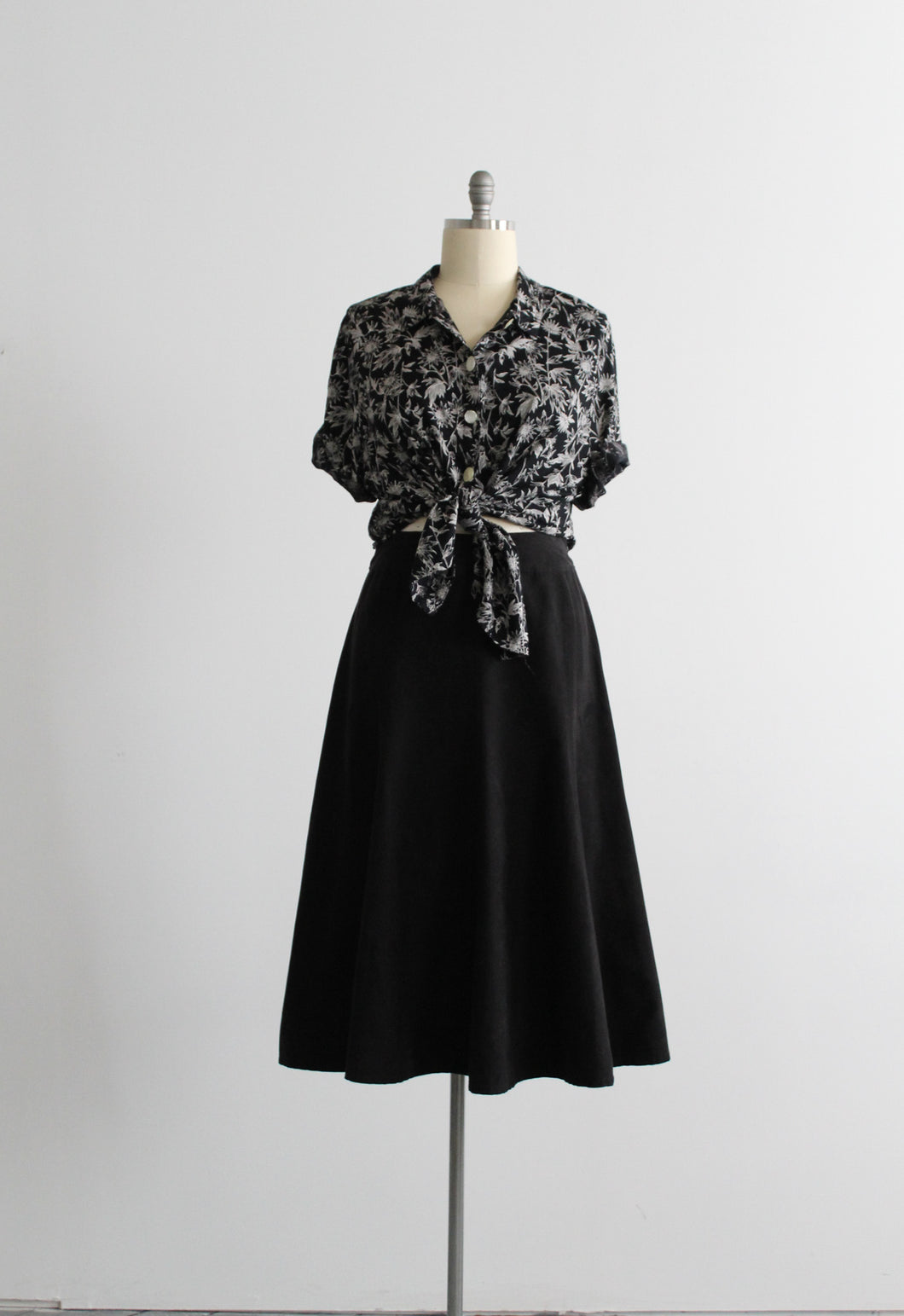 inkwell midi skirt
