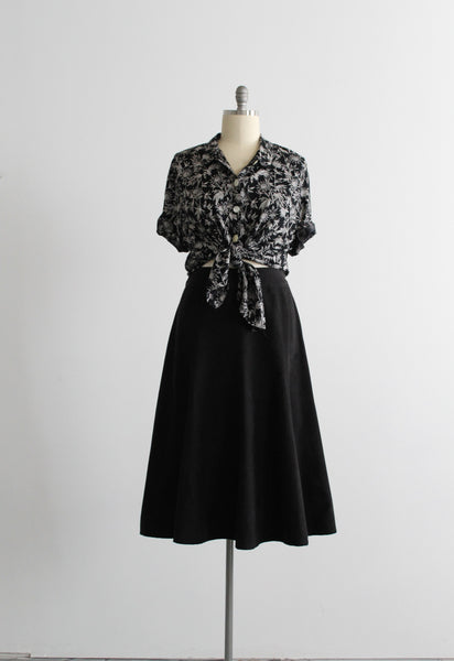 inkwell midi skirt