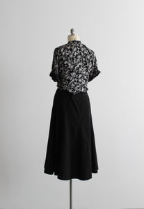 inkwell midi skirt