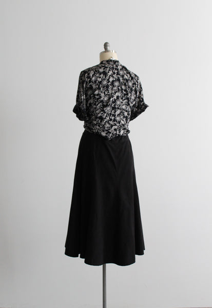 inkwell midi skirt