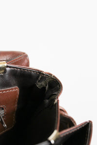 whiskey leather bag