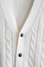 fisherman wool vest (m)