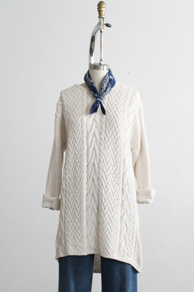 cotton rory sweater (m)