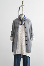 gingham chore coat (m/l)