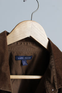 walnut corduroy work shirt