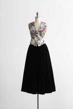 inkwell velvet midi skirt